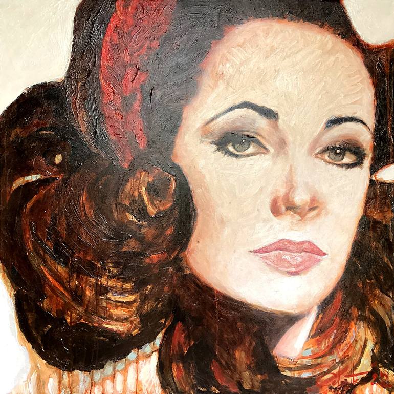 Elizabeth Taylor paintings | Saatchi Art
