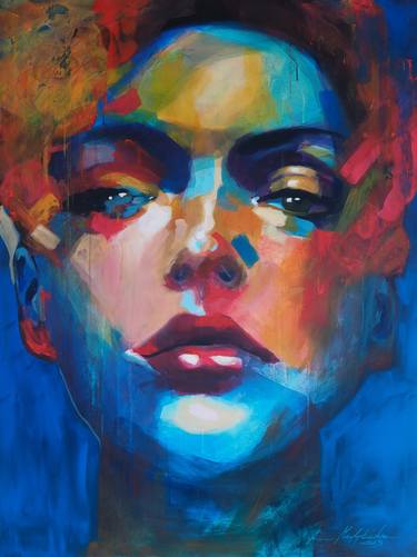 Original Fine Art Portrait Paintings by Anna Matykiewicz