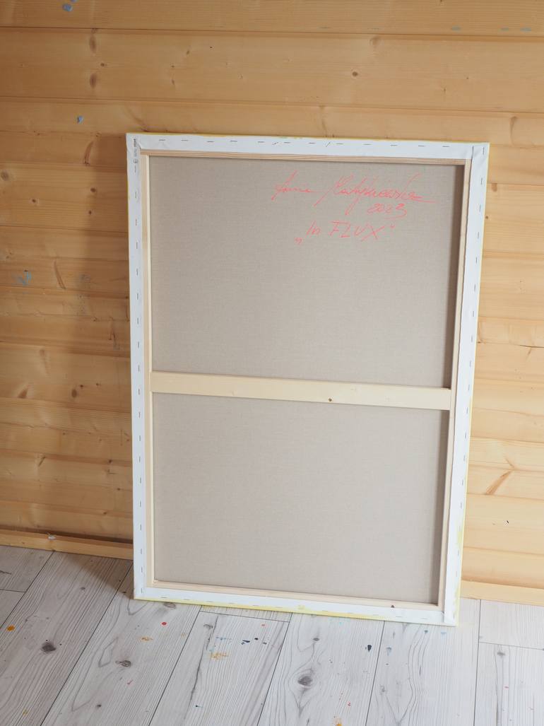 Original Abstract People Painting by Anna Matykiewicz