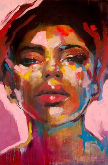 Original Abstract People Paintings by Anna Matykiewicz