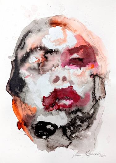 Original Contemporary Abstract Paintings by Anna Matykiewicz