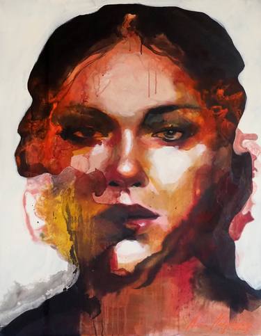 Original Figurative People Paintings by Anna Matykiewicz