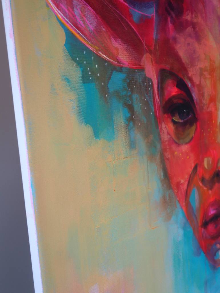 Original Contemporary Abstract Painting by Anna Matykiewicz