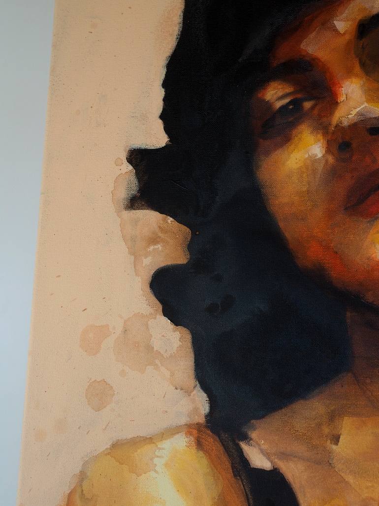 Original Art Nouveau People Painting by Anna Matykiewicz