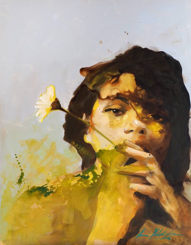 Inspired by music Painting by Lana Dobrogorskaya | Saatchi Art
