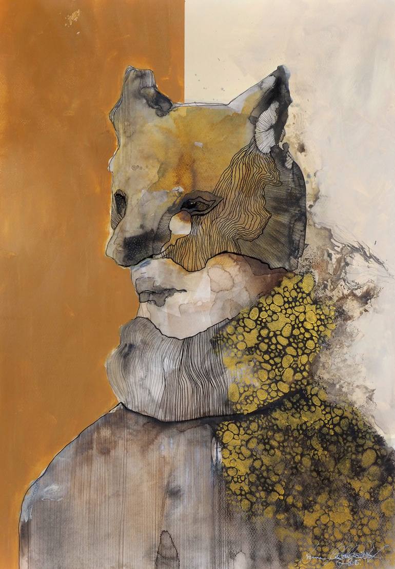 Print of Figurative Abstract Painting by Anna Matykiewicz
