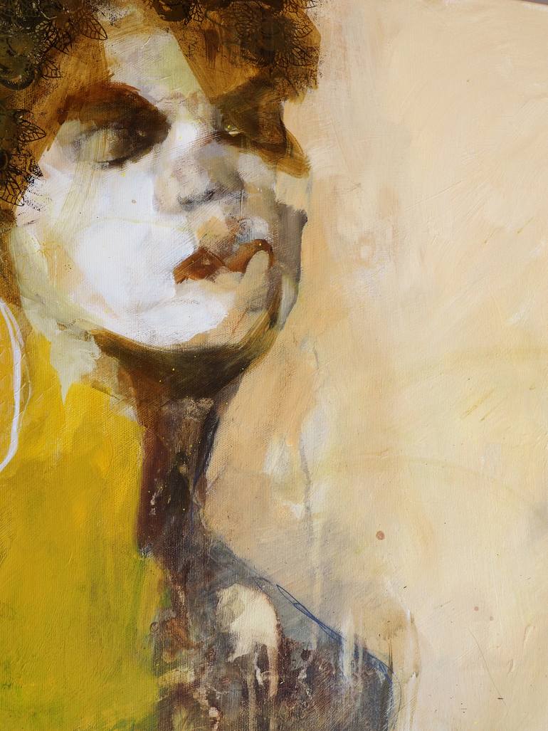 Original Figurative People Painting by Anna Matykiewicz
