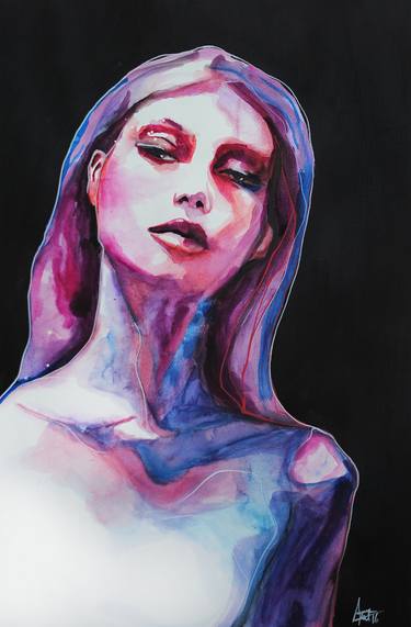 Print of Illustration Portrait Paintings by Anna Matykiewicz