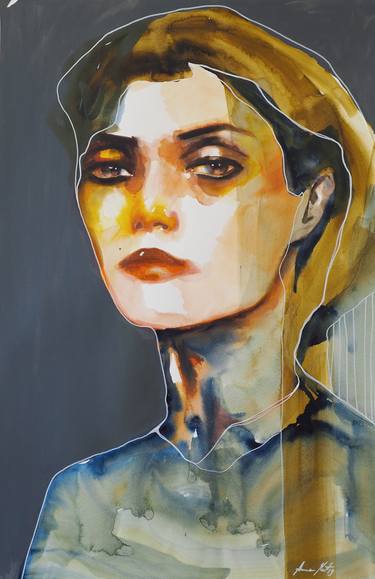 Print of Illustration Portrait Paintings by Anna Matykiewicz