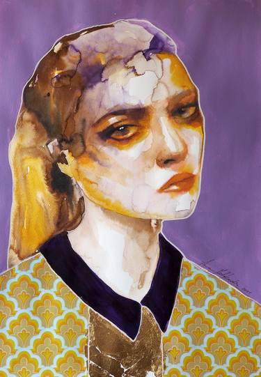 Original Portrait Paintings by Anna Matykiewicz