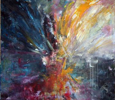 Print of Abstract Expressionism Architecture Paintings by Per Winbladh Carlsen
