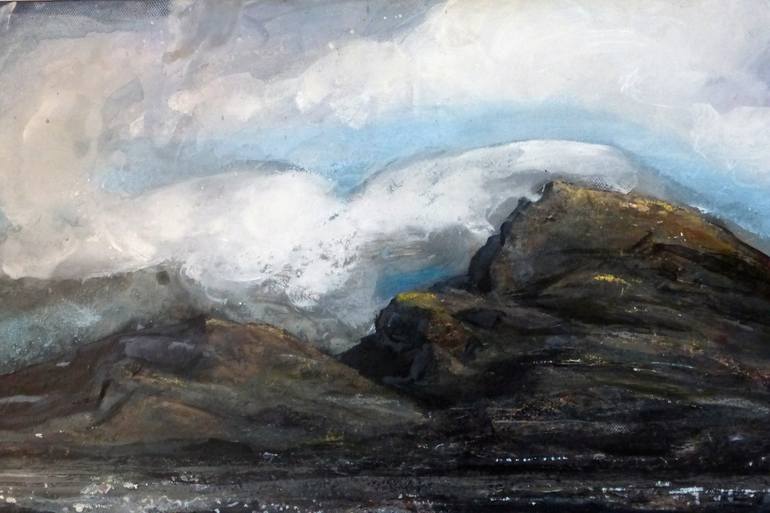 Original Expressionism Landscape Painting by John Sharp