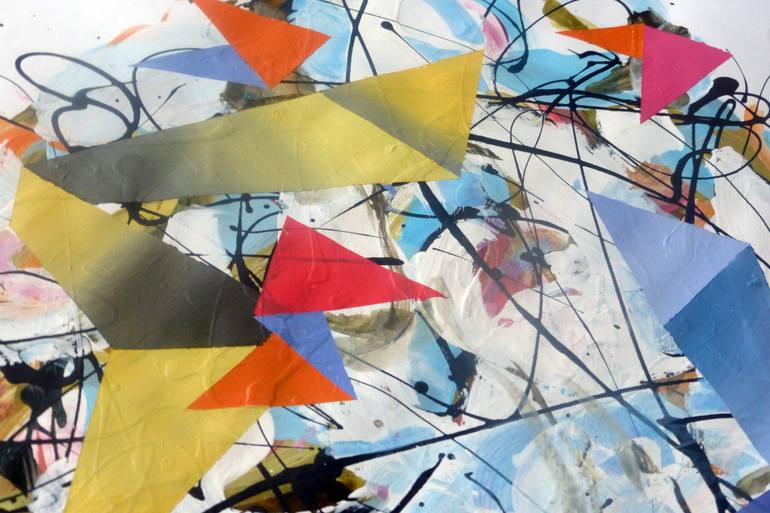 Original Abstract Expressionism Abstract Painting by John Sharp