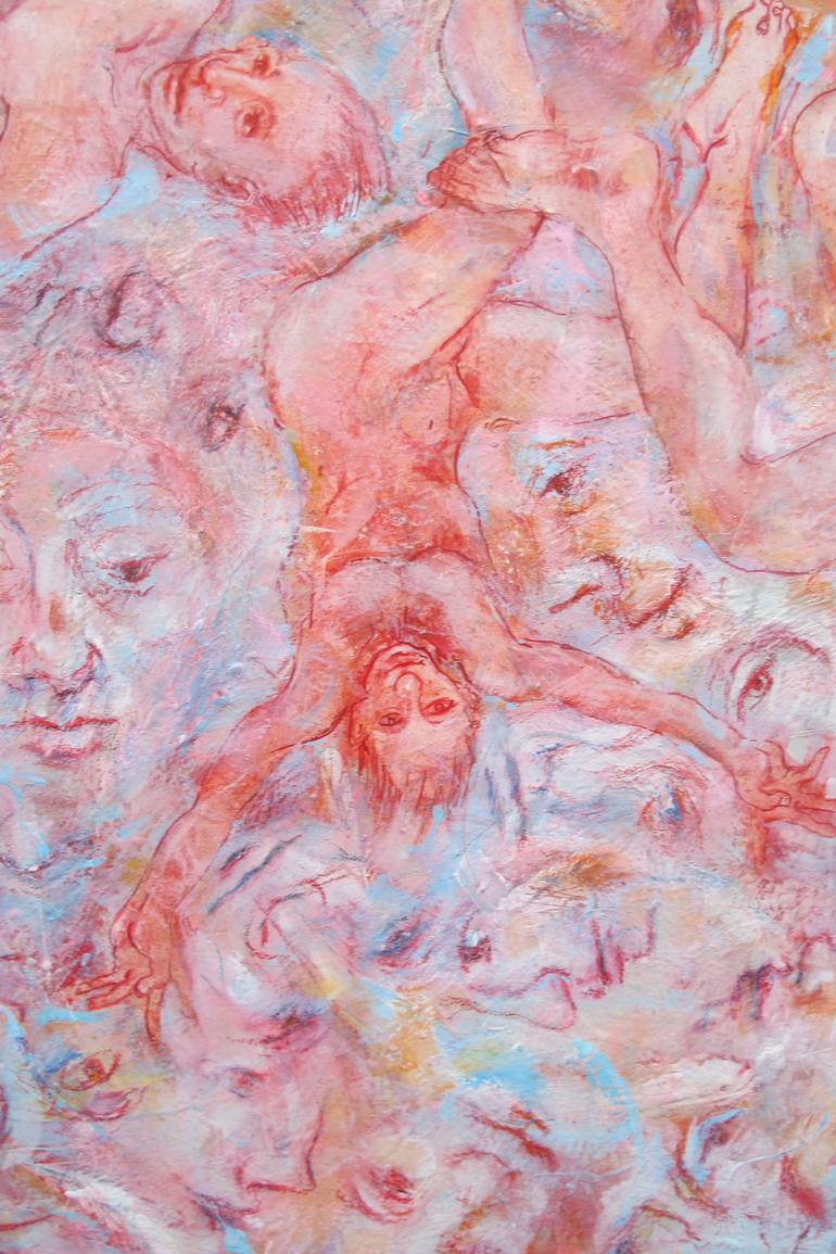 Original Figurative Mortality Painting by John Sharp