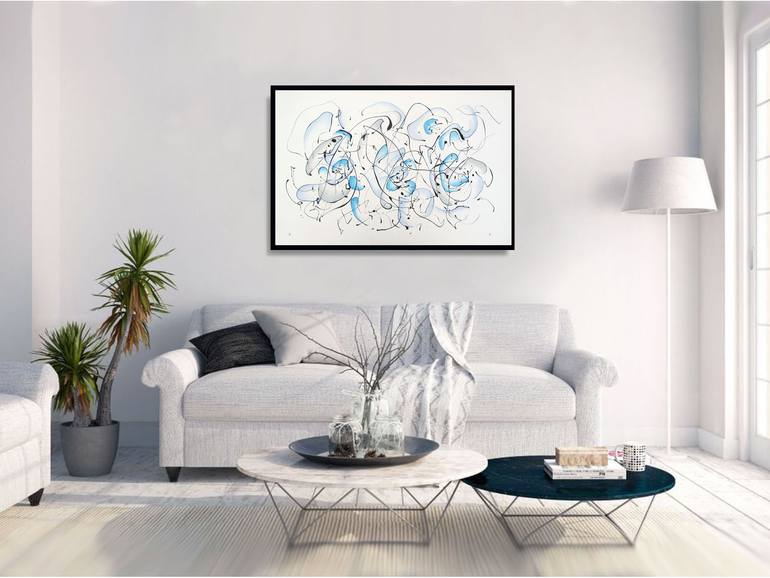 Original Abstract Expressionism Abstract Painting by John Sharp