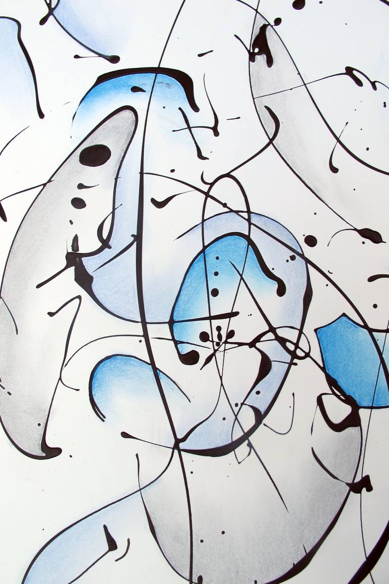 Original Abstract Expressionism Abstract Painting by John Sharp
