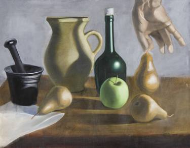 Original Realism Still Life Paintings by ROLAND SZABO