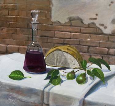 Original Realism Still Life Paintings by ROLAND SZABO