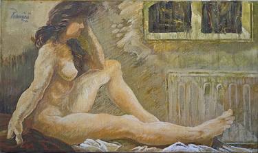 Original Expressionism Nude Paintings by Pervizi Leonard