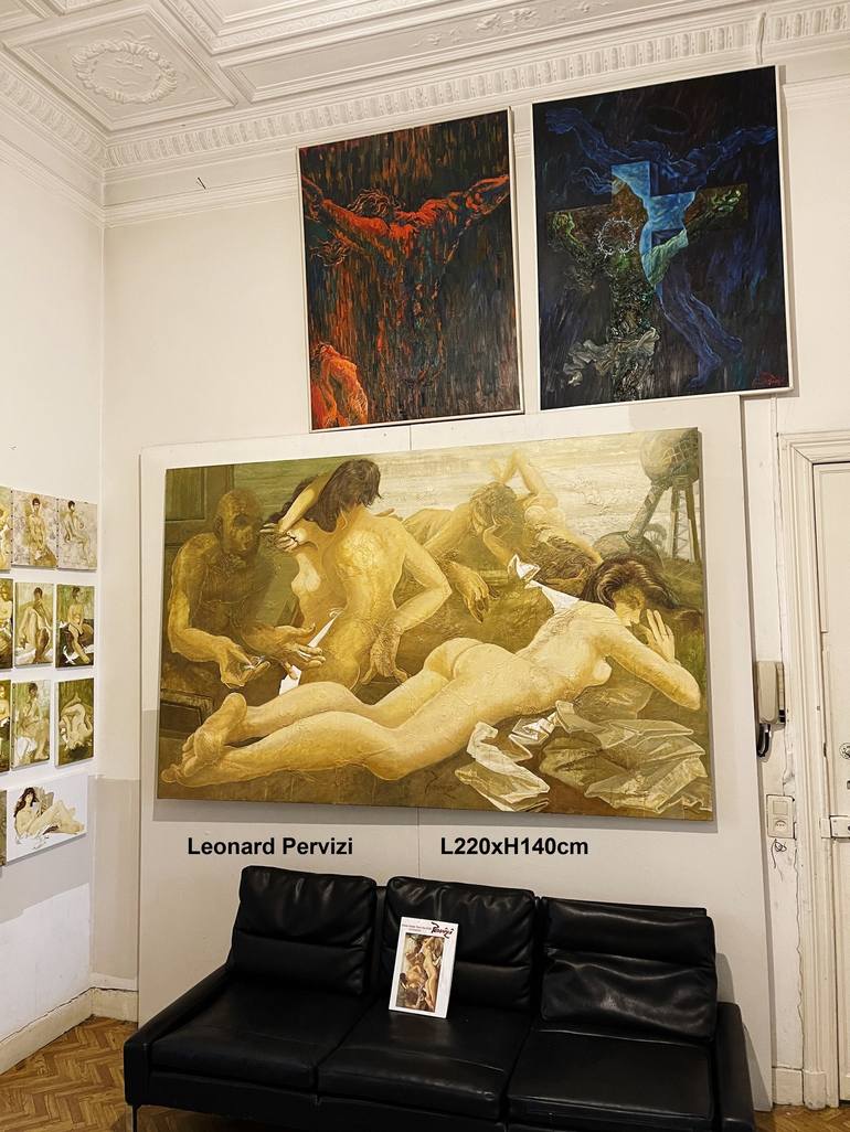 Original Popular culture Painting by Pervizi Leonard