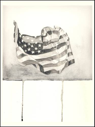 Original Realism Political Drawings by Linda Bond
