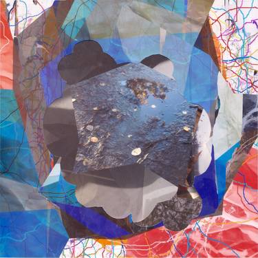 Original Abstract Seasons Collage by Stefan Fransson