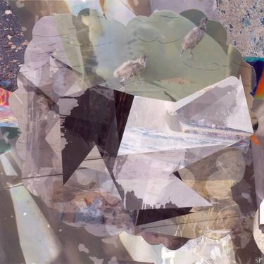Print of Fine Art Abstract Collage by Stefan Fransson