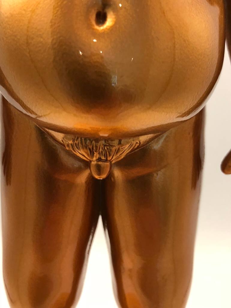 Original Modernism Pop Culture/Celebrity Sculpture by George U