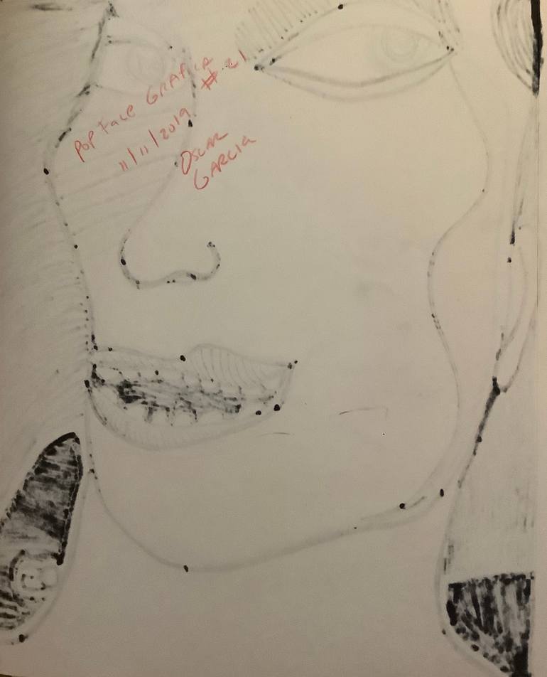 Original Expressionism People Painting by Oscar Garcia