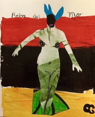 Print of Abstract Women Collage by Oscar Garcia
