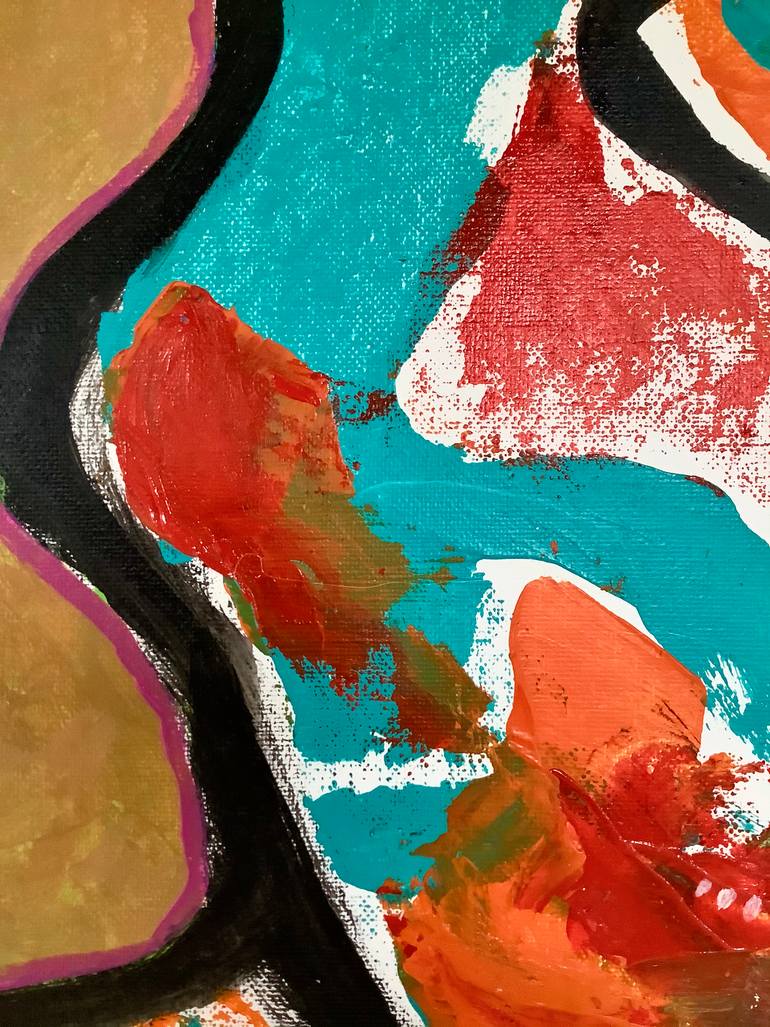 Dos Cabezas Painting by Oscar Garcia Saatchi Art