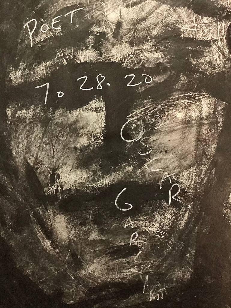 Original Abstract People Drawing by Oscar Garcia