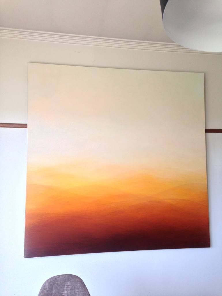 Original Abstract Landscape Painting by Patricia Heaslip