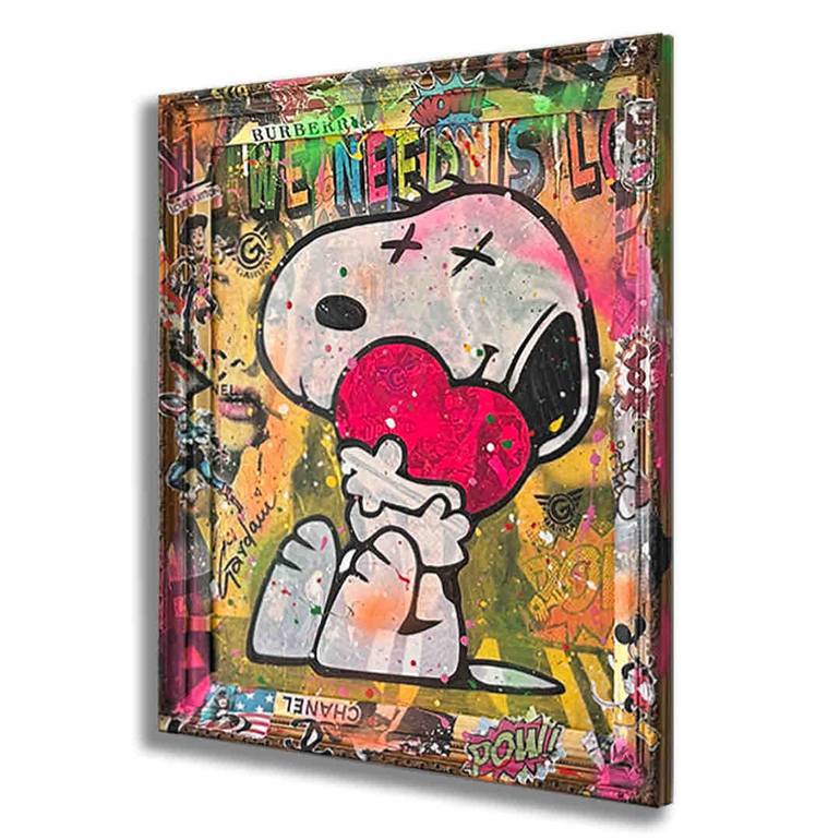 Original Pop Art Cartoon Painting by Gardani Art