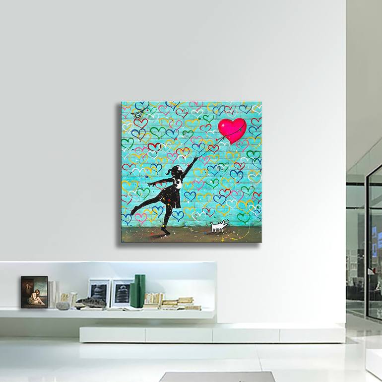 Original Love Painting by GARDANI ART