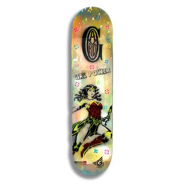 Goyard-Skateboard – Original Painting on Skateboard thumb