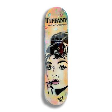 Audrey Tiffany – Original Painting on Skateboard thumb