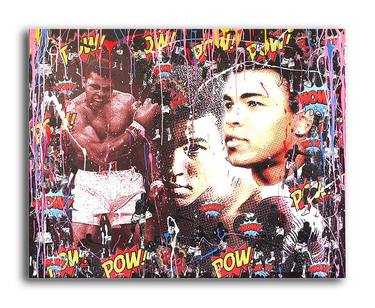 Tribute to Muhammad Ali - The greatest - Canvas - Limited Edition thumb