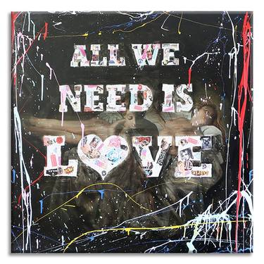 All we need is Love - Canvas - Limited Edition thumb