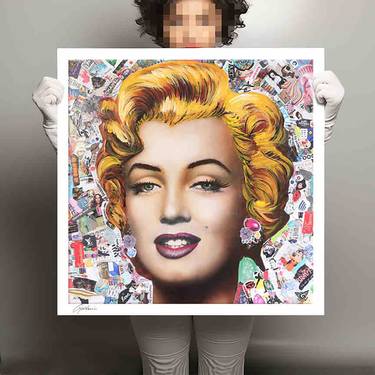 Original Pop Art Celebrity Printmaking by GARDANI ART