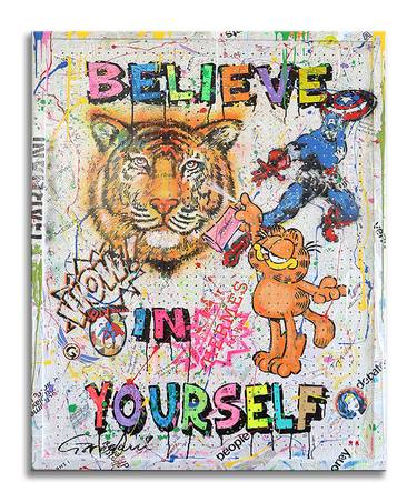 Believe in Yourself - Original Painting on Canvas thumb