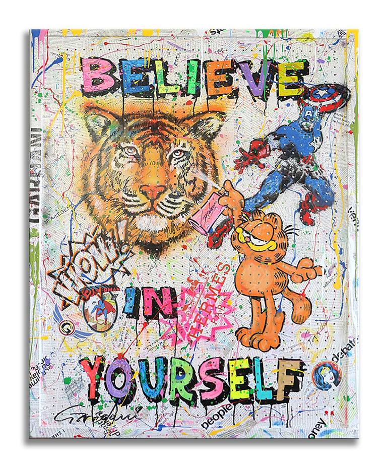 Original Pop Art Cartoon Paintings by Gardani Art