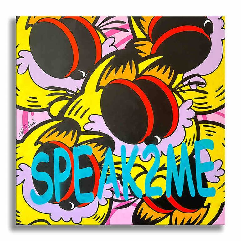 Original Pop Art Cartoon Paintings by Gardani Art