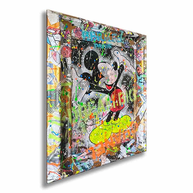 Original Pop Art Cartoon Painting by Gardani Art