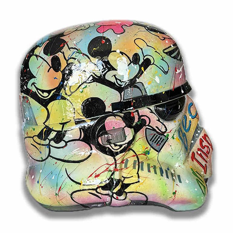 Original Pop Art Cartoon Sculpture by Gardani Art