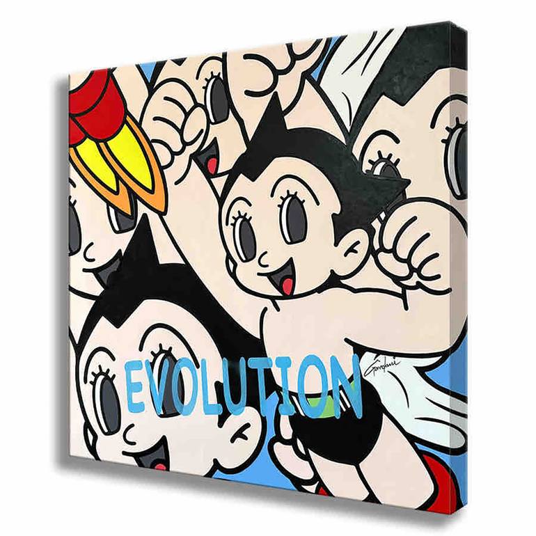 Original Pop Art Comics Painting by GARDANI ART