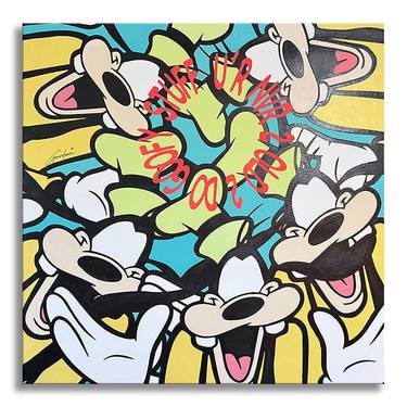 Original Pop Art Cartoon Paintings by GARDANI ART