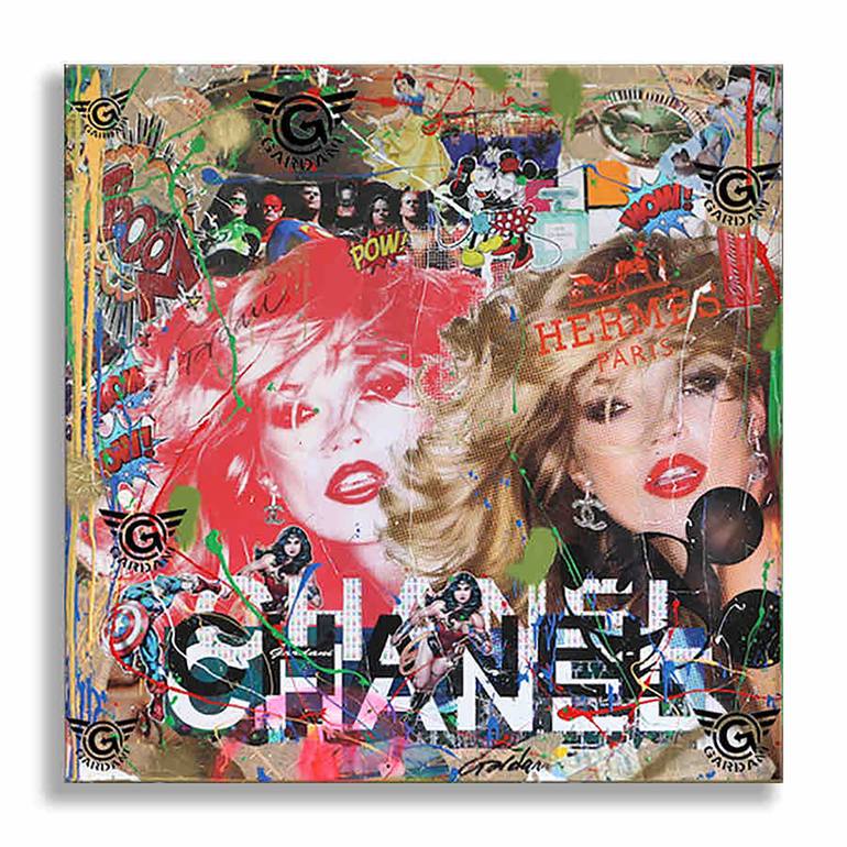 Chanel Kate Moss Painting by Gardani Art | Saatchi Art