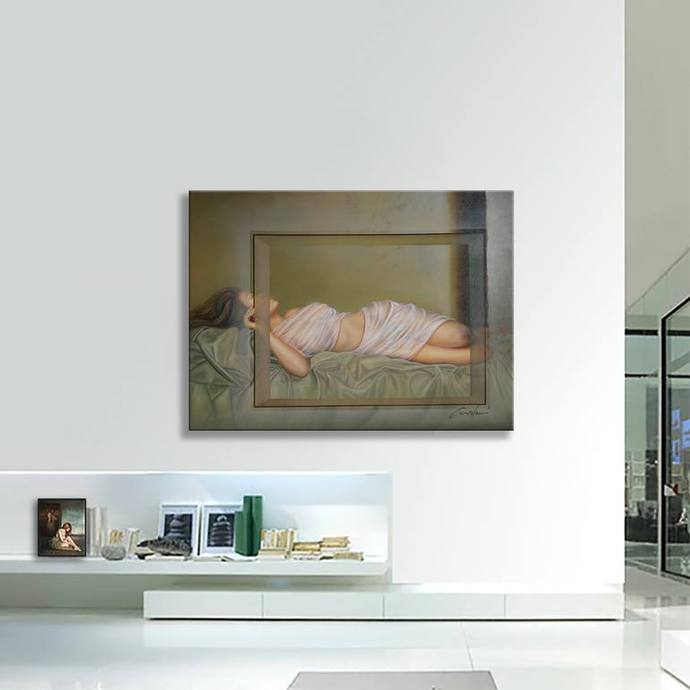 Original Realism Nude Painting by Gardani Art