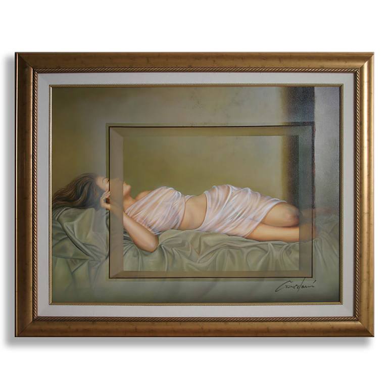 Original Realism Nude Painting by Gardani Art